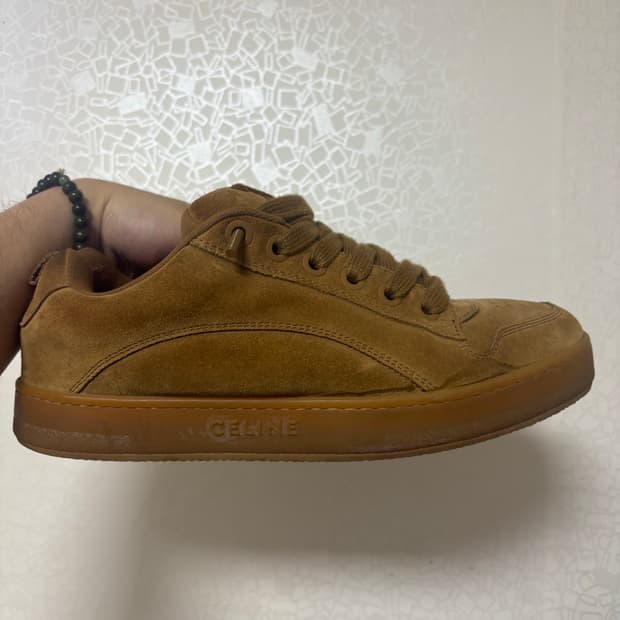 [43] 셀린느 헌팅턴 스웨이드 보드화