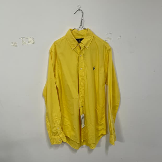 폴로랄프로렌 옐로우 셔츠