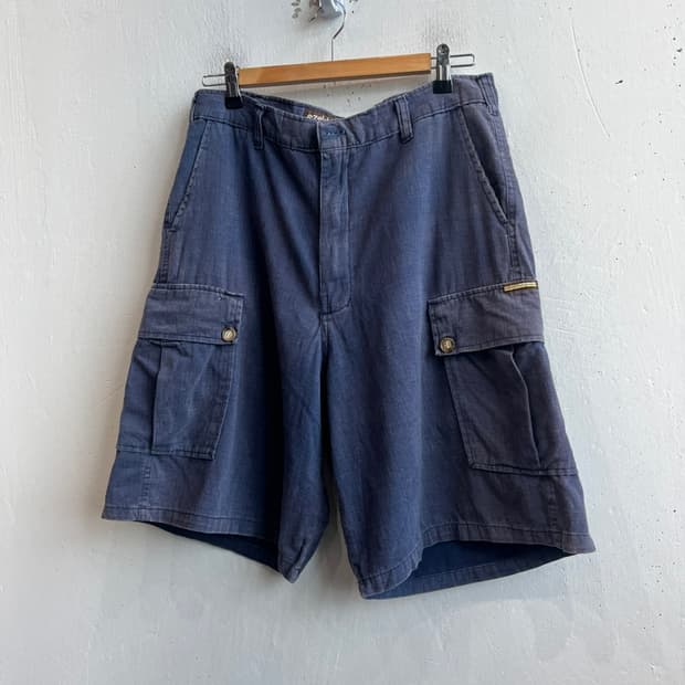 Made in USA 빈티지 워싱 카고 쇼츠 반바지