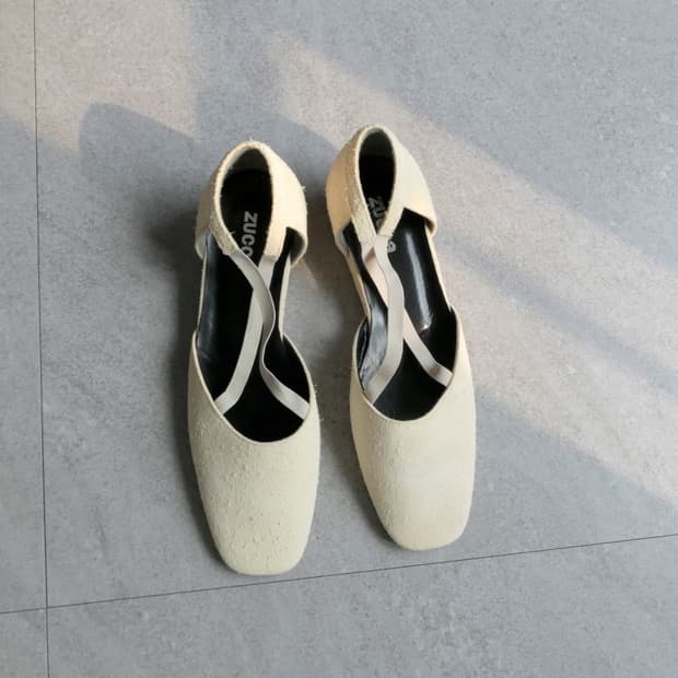 Zucca flat shoes