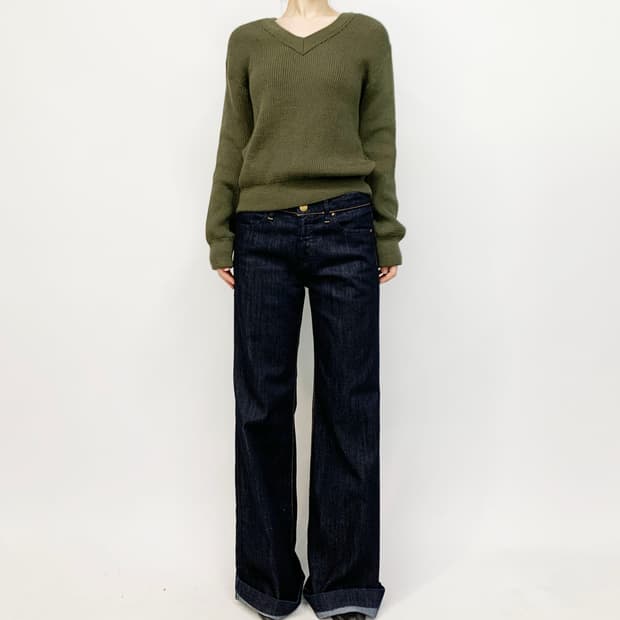  80's French ARMY 니트