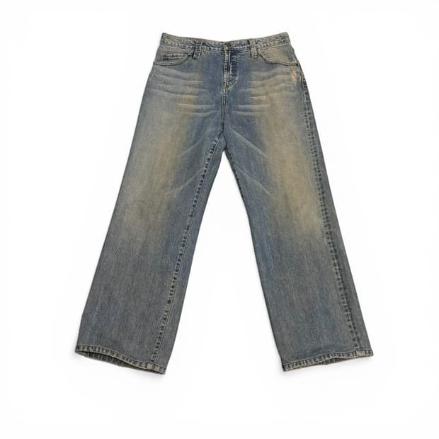 34 LEE 리 와이드 데님팬츠