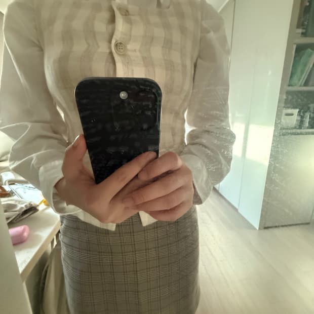 It michaa 린넨 베스트 