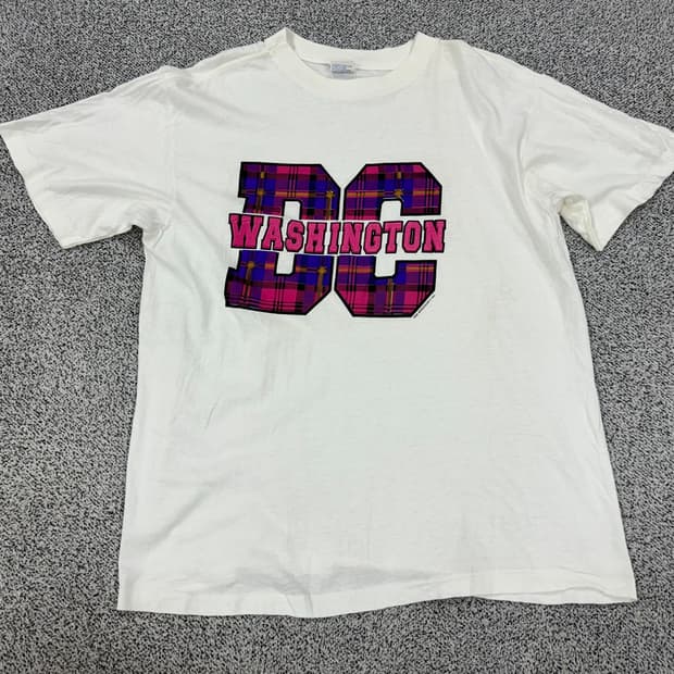 90s 싱글스티치 워싱턴DC 반팔티