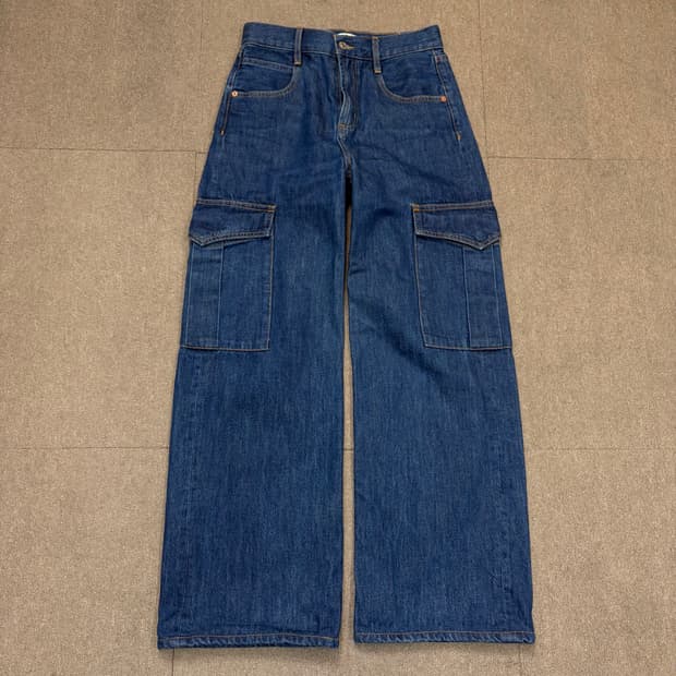 AGOLDE 에이골디 와이드 카고 데님 