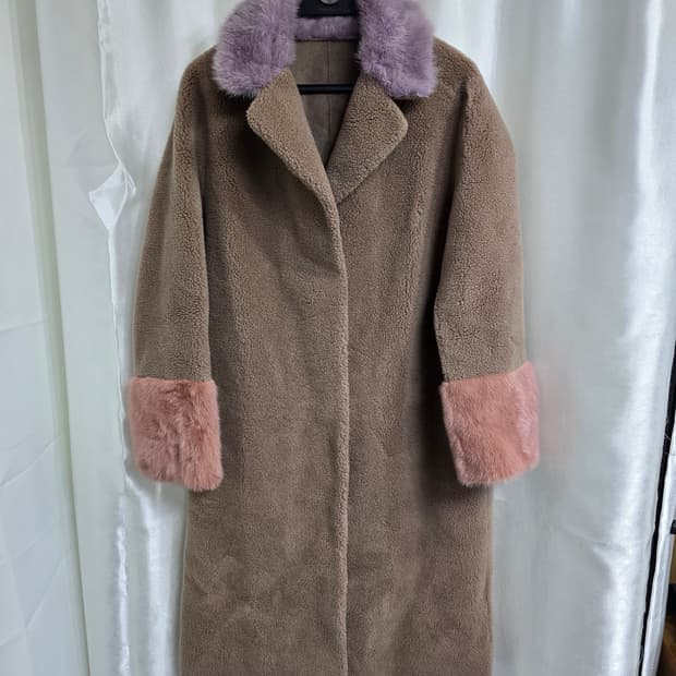 Lapiaf 퍼 트리밍 롱코트 (1664)