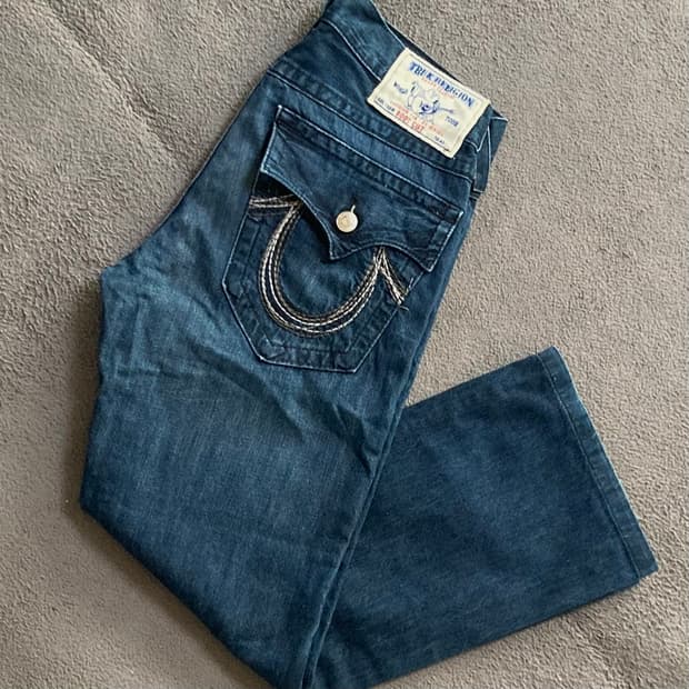 트루 릴리전 BOOT CUT 데님팬츠 SEAT