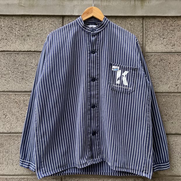 70s FRISTADS HICKORY 피셔맨셔츠 프렌치워크자켓