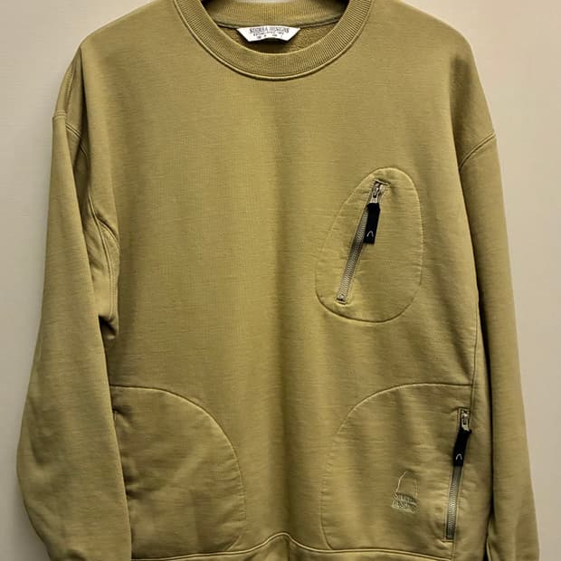 (L)시에라 디자인 유틸리티 3포켓 스웻셔츠 맨투맨 카키