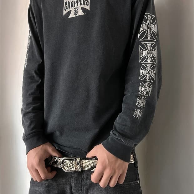 빈티지 웨스트코스트차퍼스 멕시코 롱슬리브 L