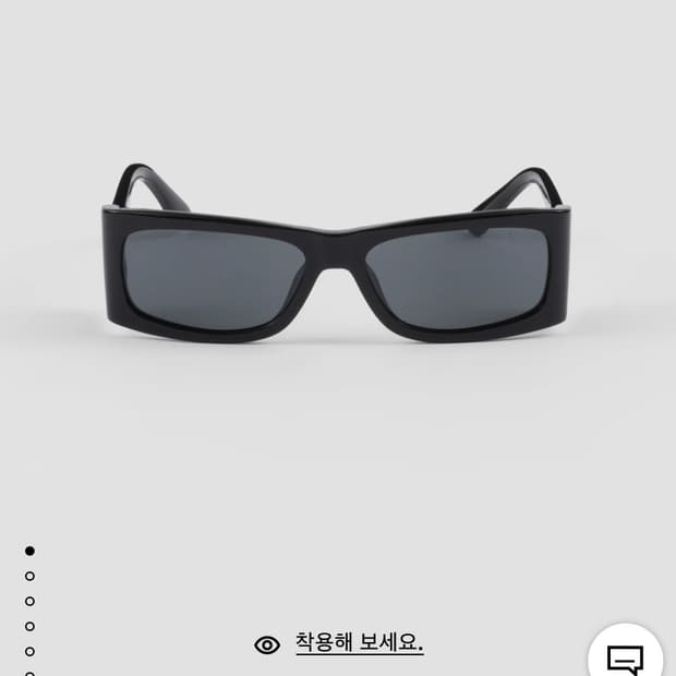 [새상품] 미스터 카멜 프라다 런웨이 선글라스 블랙