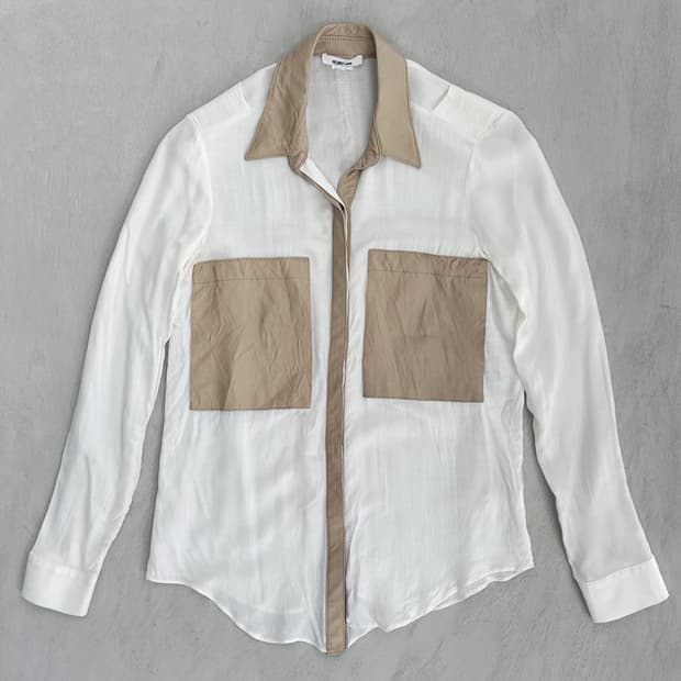 헬무트랭 램스킨 셔츠