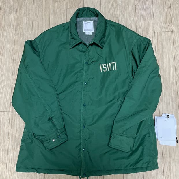 비즈빔 23ss 코치 자켓 그린 1 visvim