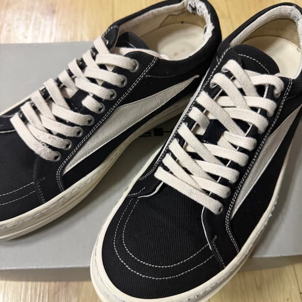 릭반스 릭오윈스 다크쉐도우 빈티지 스니커즈 43