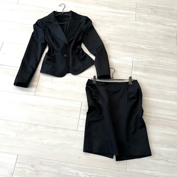 Black Shirring Point Set-up