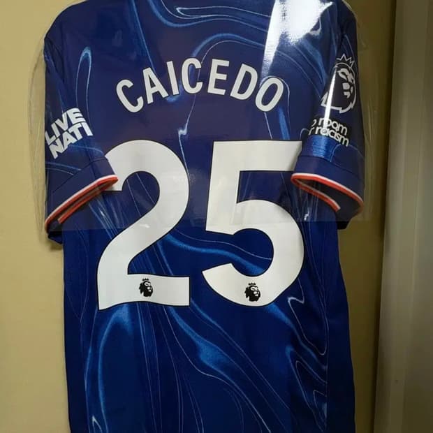 24-25 첼시 카이세도 오피셜 마킹 유니폼