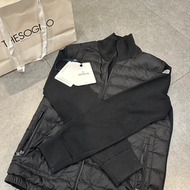 24~25fw) 몽클레어 트리콧 김현우 니트패딩