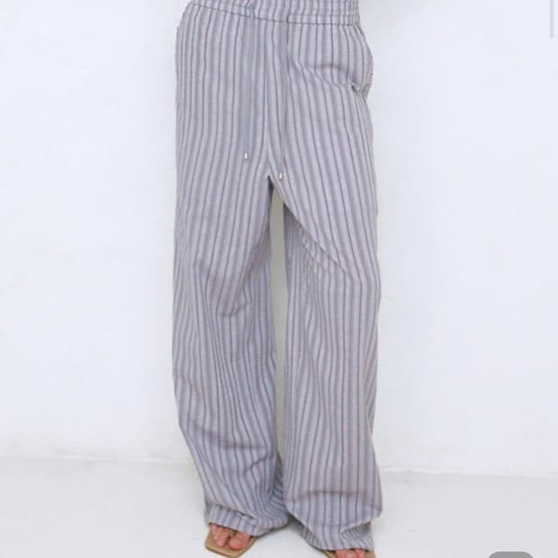 폴리수엠 스트라이프 팬츠 FRESH EFFORTLESS PANTS