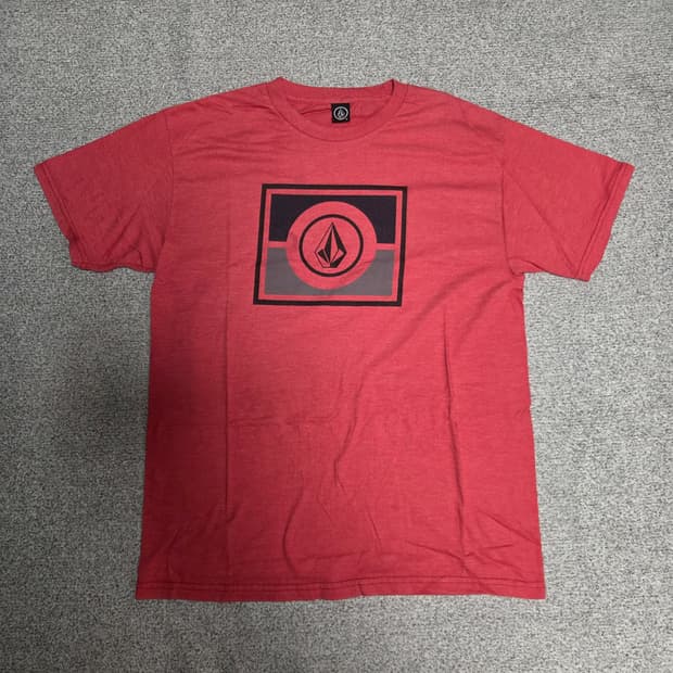 Volcom 빈티지 반팔 티셔츠 M-슬림L(95-100)