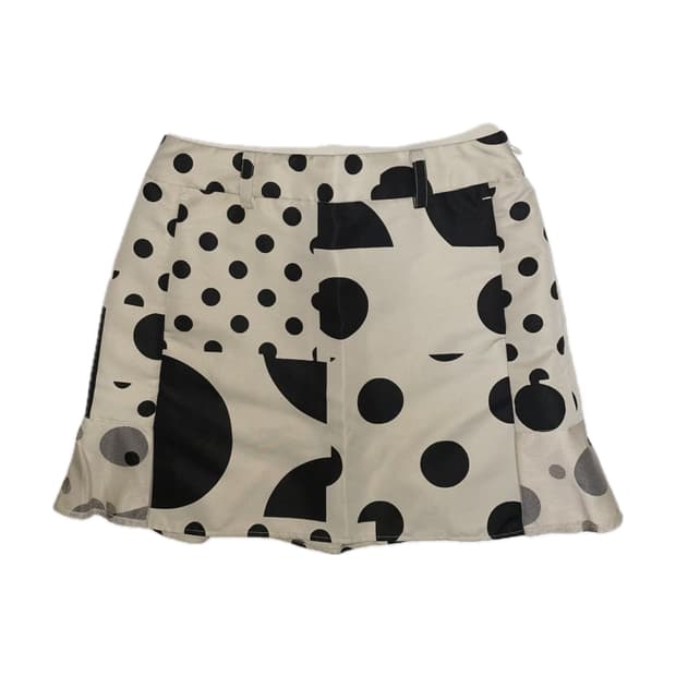 폴카 도트 스커트 polka dot skirt