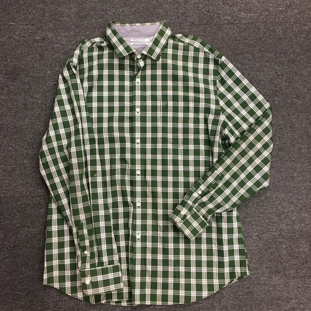 nautica 그린 체크 셔츠