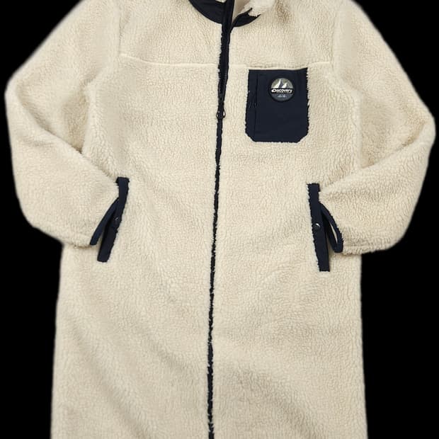 L(100) 디스커버리 테크플리스 롱자켓