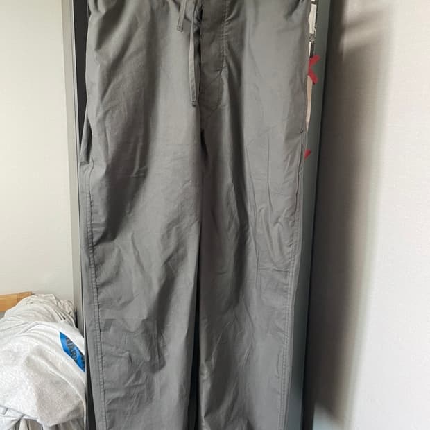 도큐먼트 그레이 오가닉 팬츠 L