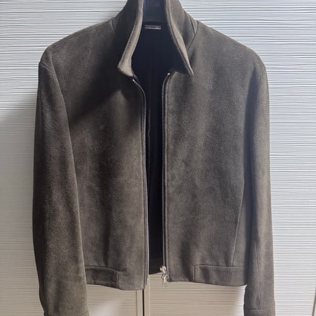 토니웩 23년도 스웨이드 자켓