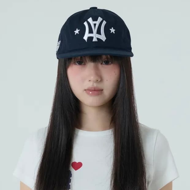 aeae 심볼 캡 모자 네이비