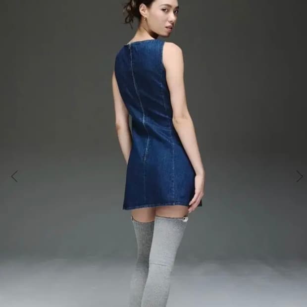 글로니 미니 원피스 THE CHLOE DRESS (DEEP BLUE)