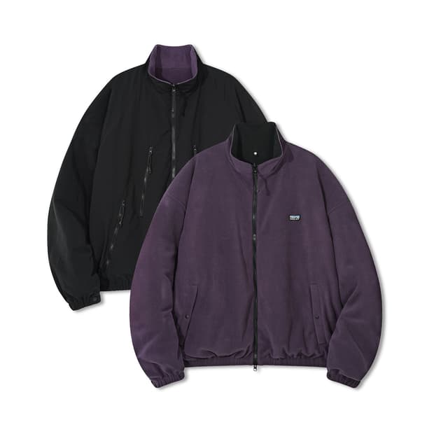 REVERSIBLE FLEECE HIKER JACKET