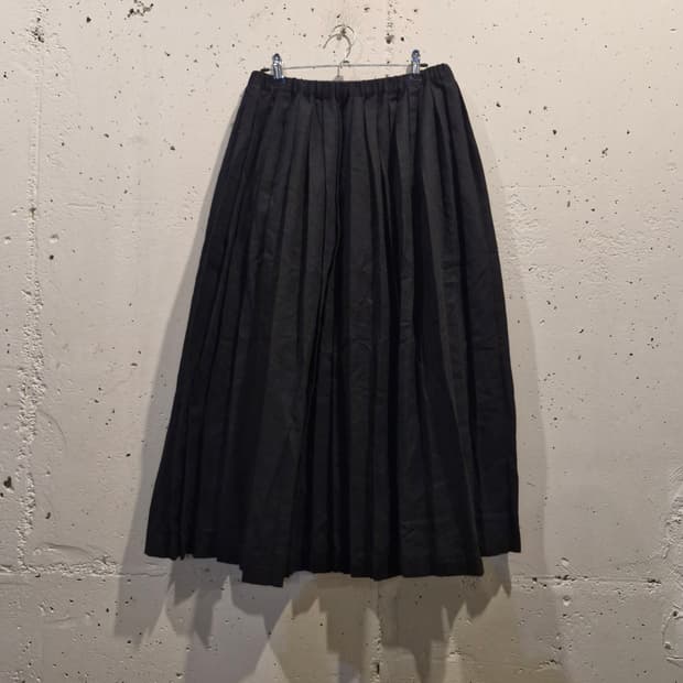 사만사모스모스 플레어 플리츠 롱 스커트 F