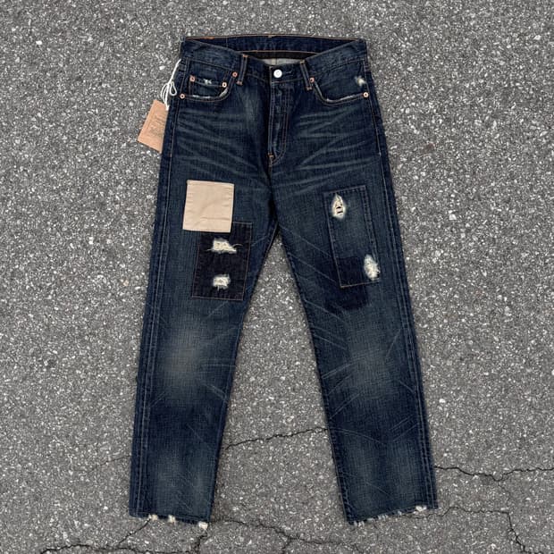 00s 리바이스 501XX 패치워크 데님 (31)  