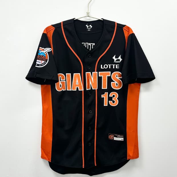 하드 롯데자이언츠 황재균 마킹 어센틱 유니폼 90