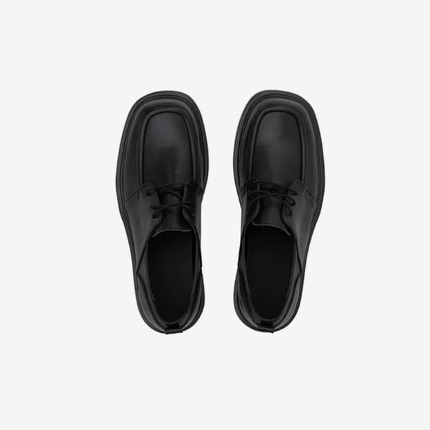 (260)크리스틴 해리 카우하이드 스퀘어더비 블랙