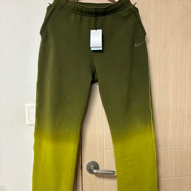 [M]나이키x녹타 오픈헴 플리스 워시 팬츠