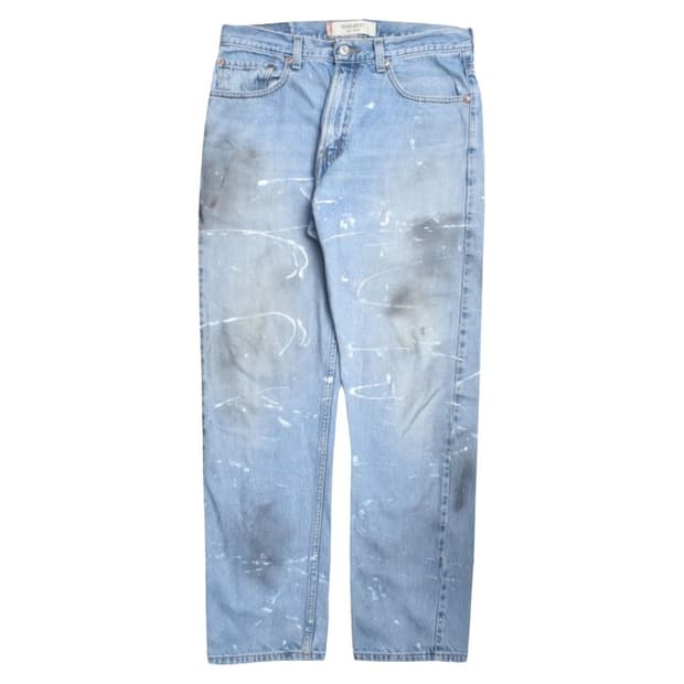 00S 리바이스 505 더티페이드 청바지 데님팬츠 33 N0928