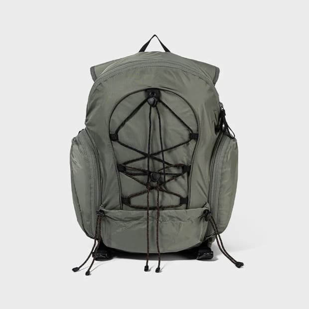 로우클래식 미니 스트링 백팩 카키