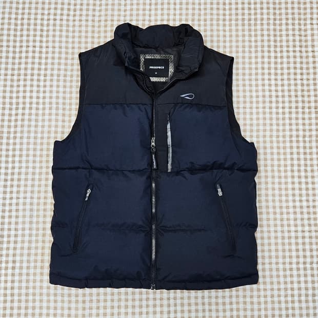 프로스펙스 오리털 패딩 배스트 조끼 남자100
