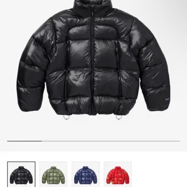 슈프림 페더웨이트 패딩 S