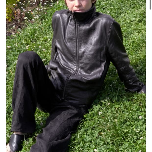 appendix leather jacket /brown