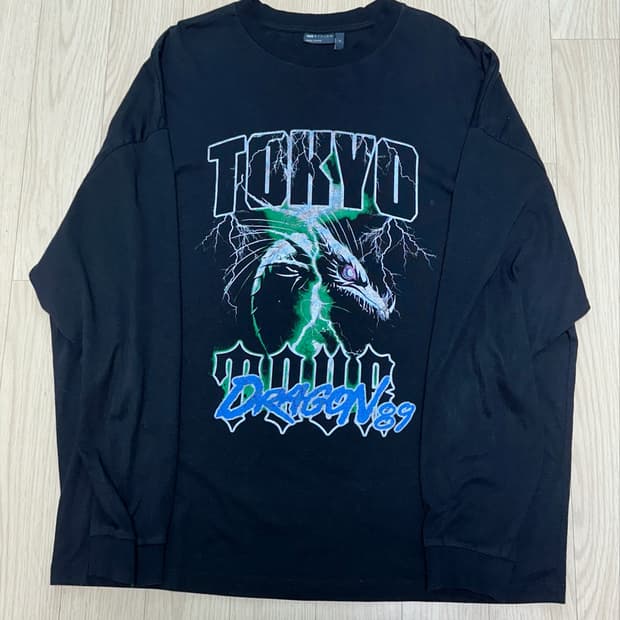 asos Design TOKYO Dragon 롱슬리브