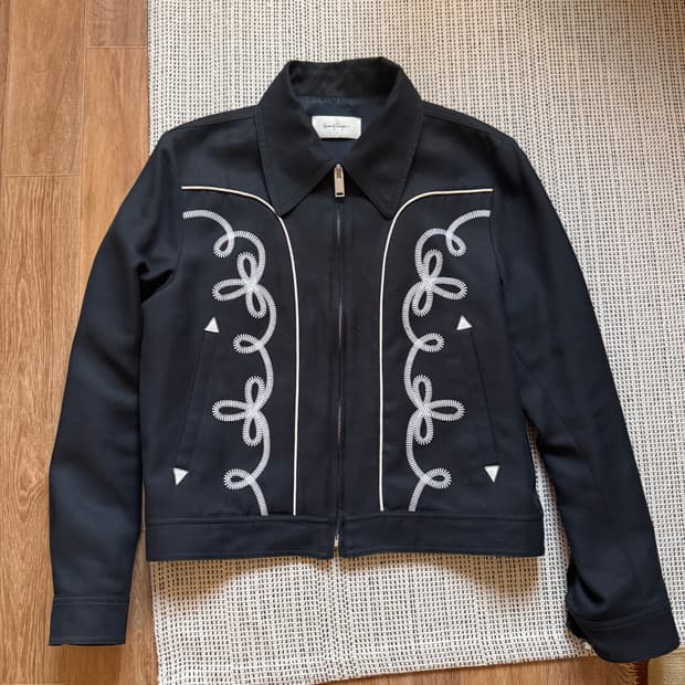 세컨드 레이어 볼레로 웨스턴 자켓