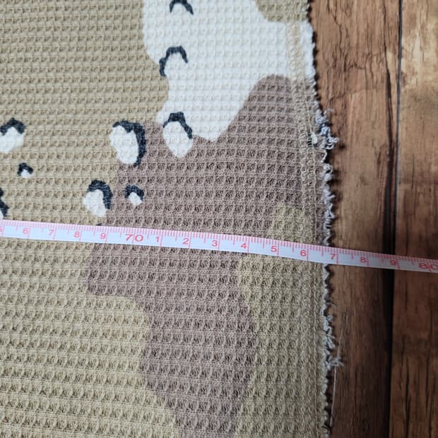 스투시 써멀 와플 롱슬리브 데저트 카모 xl