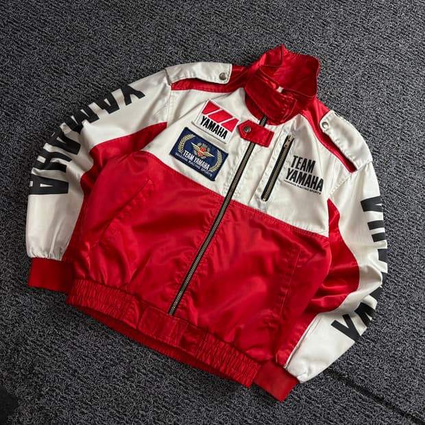 야마하 팀 멀티패치 디테일 레이싱 자켓 3991