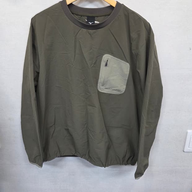 미즈노 신형 스몰로고 웜업 우븐자켓 L