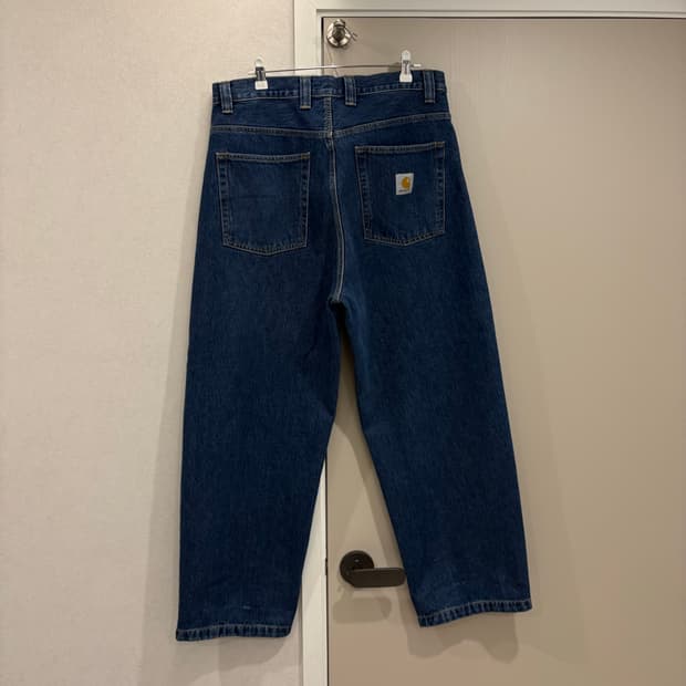 칼하트wip 브랜든 스미스 데님팬츠 M
