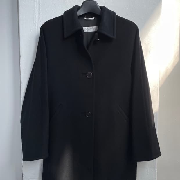 막스마라 캐시미어 블렌드 코트 