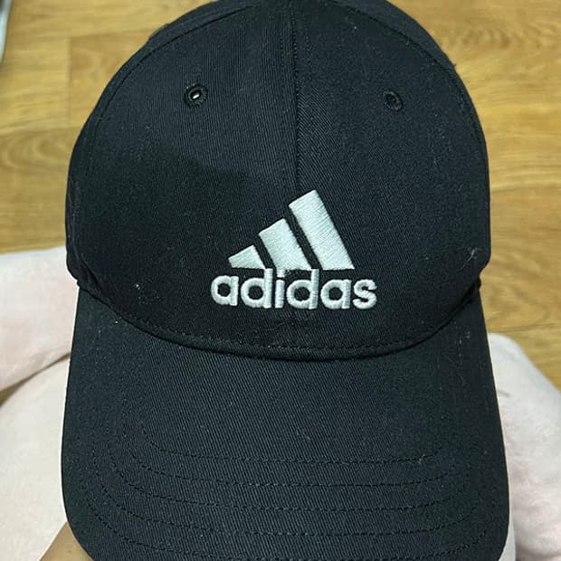 adidas 아디다스 코튼 베이스볼 야구 캡 모자 블랙 남녀공용 프리