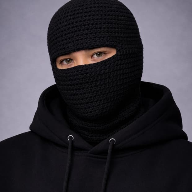 Ski mask black